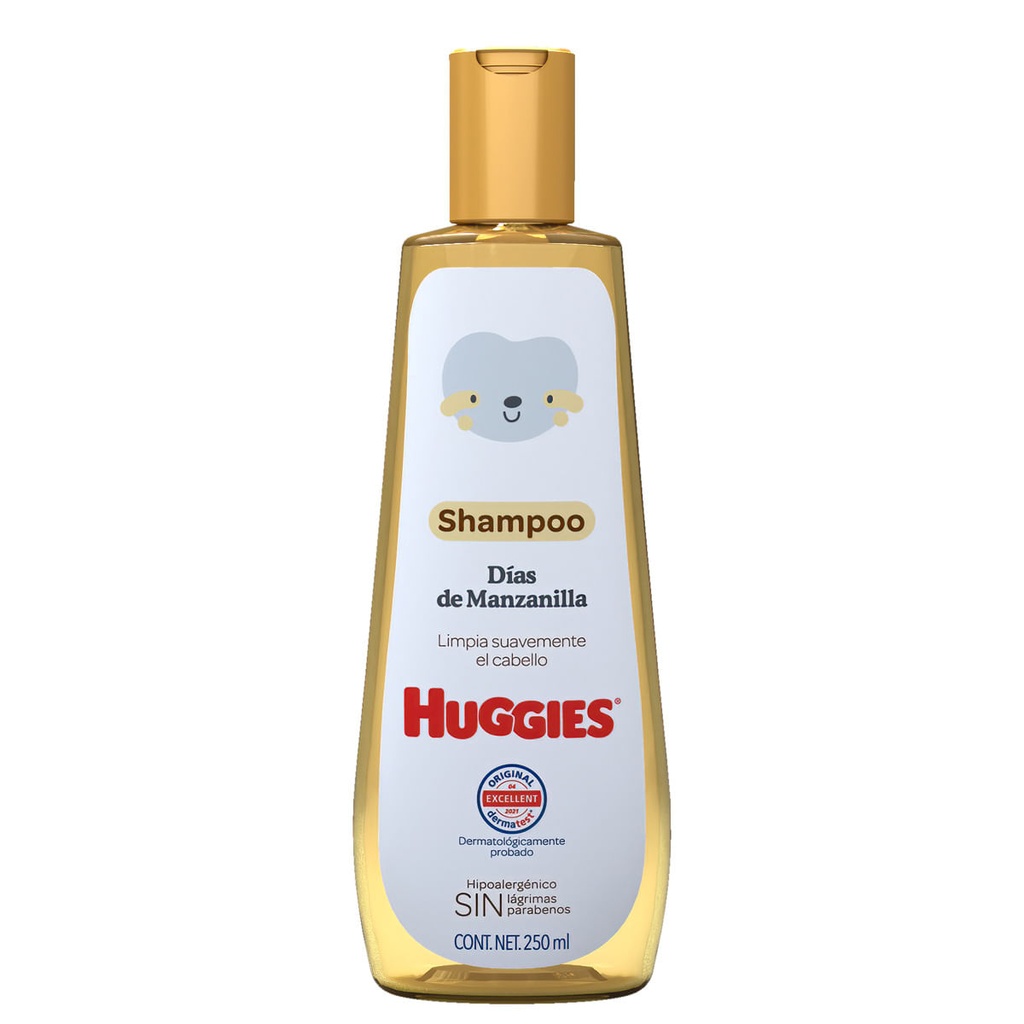 SHAMPOO HUGGIES DIAS DE MANZANILLA 250ML