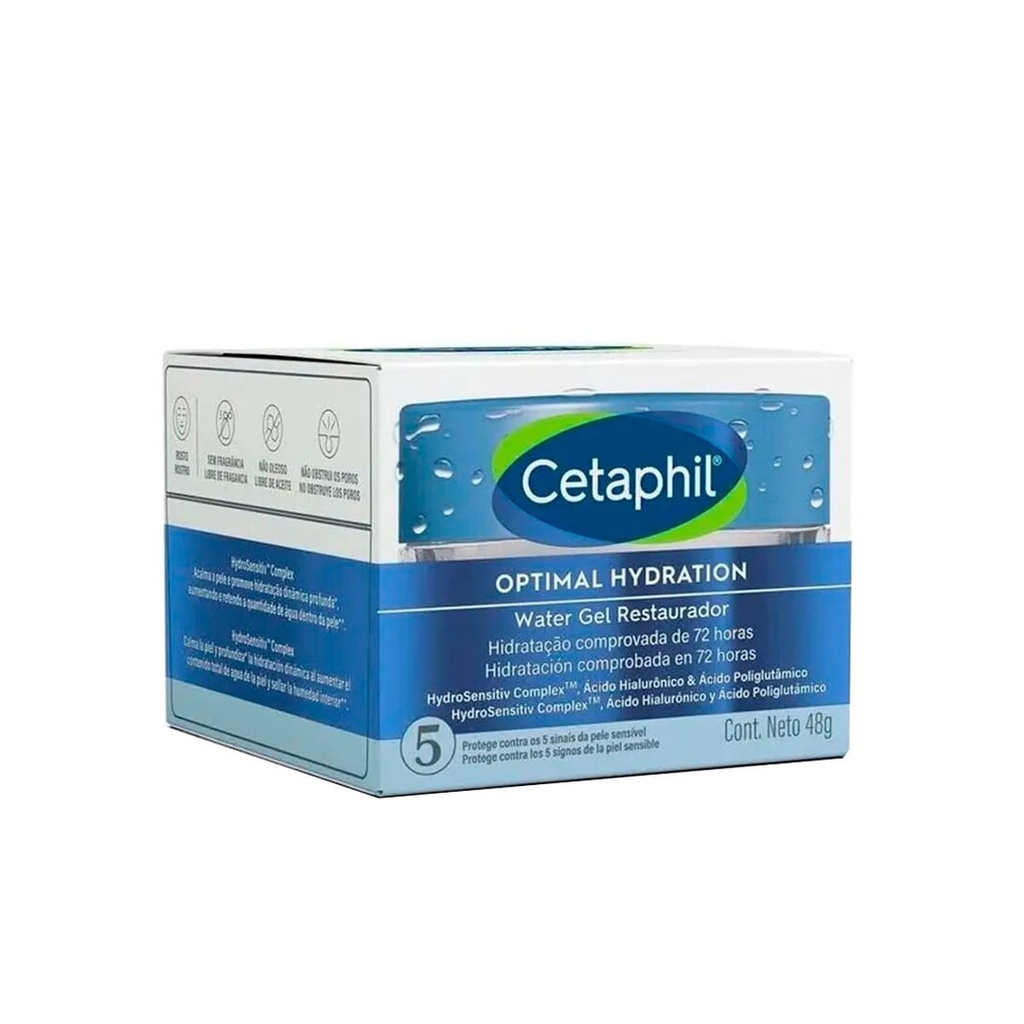 CETAPHIL OPTIMAL HYDRATION WATER GEL 48G