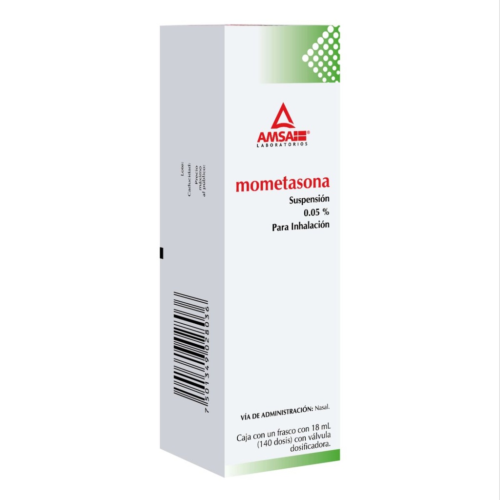 MOMETASONA AMSA SUSP INHA 0.05% 18ML 140 D (GI)