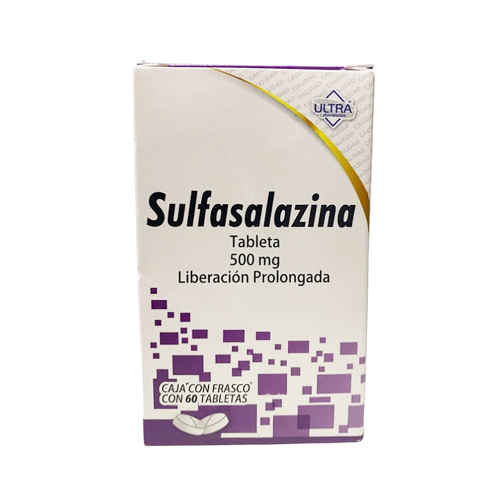SULFASALAZINA ULTRA 500MG TABLETAS C/60 (GI)