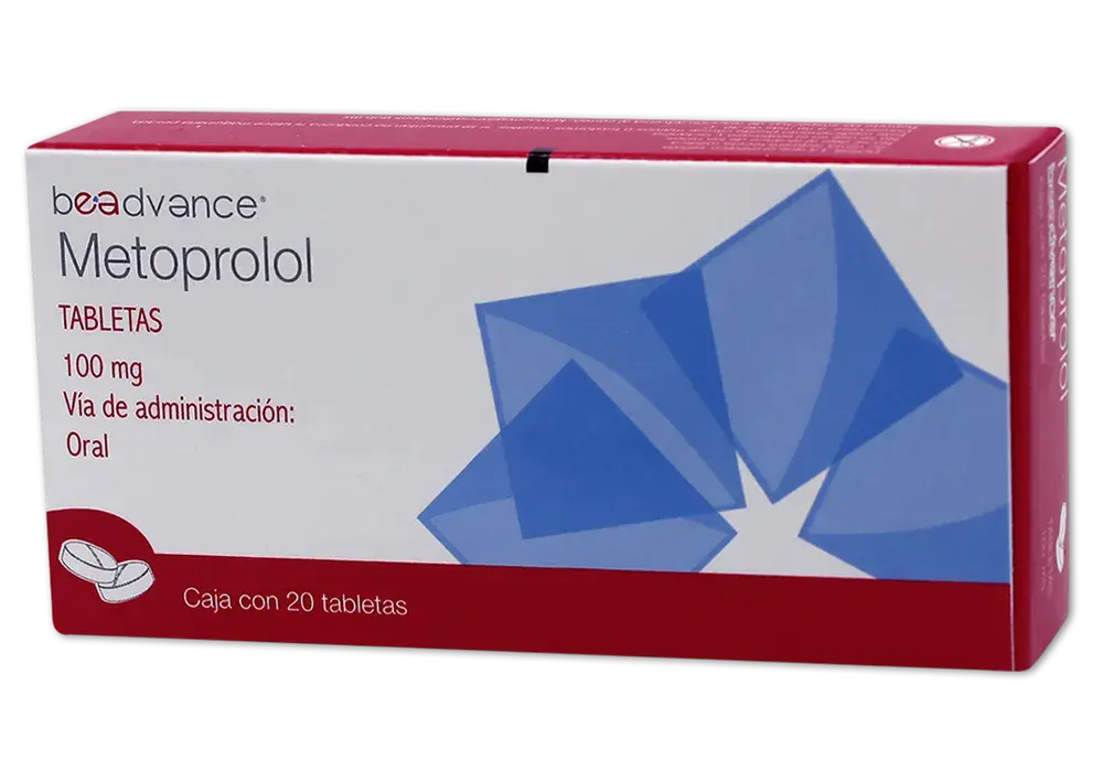 METOPROLOL BEADVANCE 100MG TABLETAS C/20 (GI)