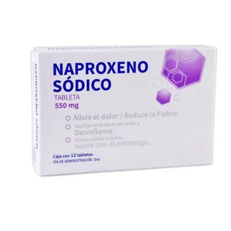 NAPROXENO SODICO BEADVANCE 550MG TABLETAS C/12 (GI)