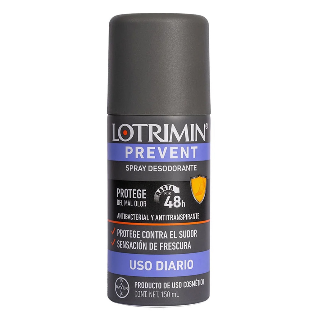 LOTRIMIN PREVENT SPRAY DESODORANTE 150ML