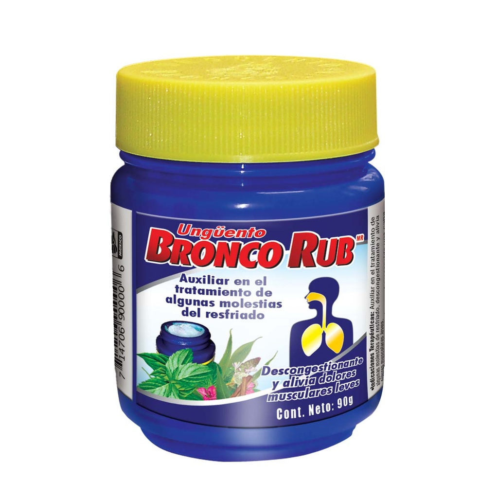 BRONCO RUB UNGUENTO 90G