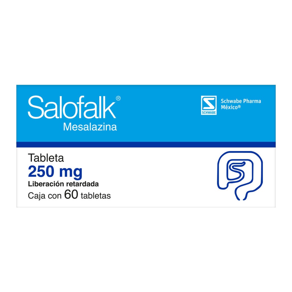 SALOFALK 250MG TABLETAS C/60
