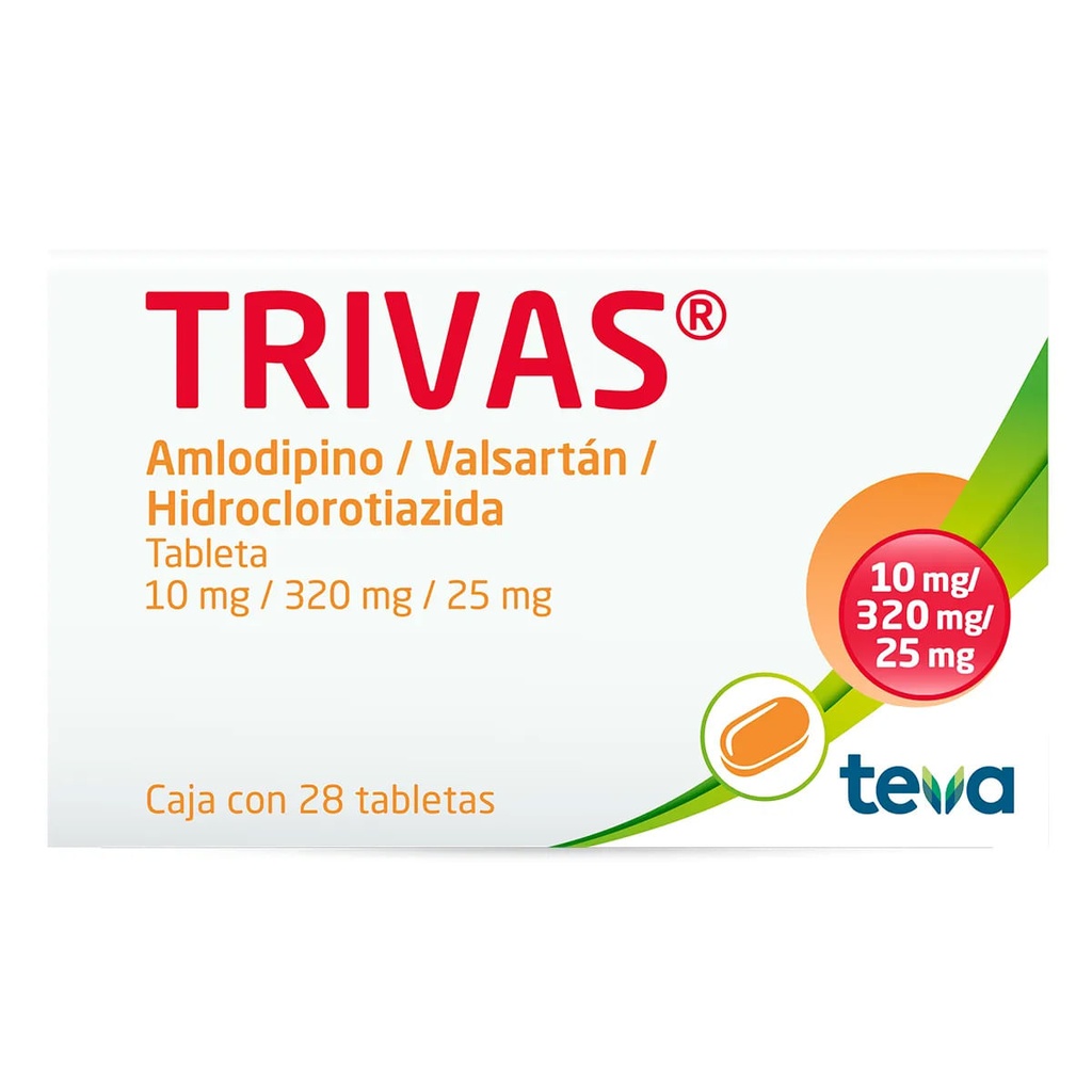 TRIVAS 10/320/25 MG TAB C/28