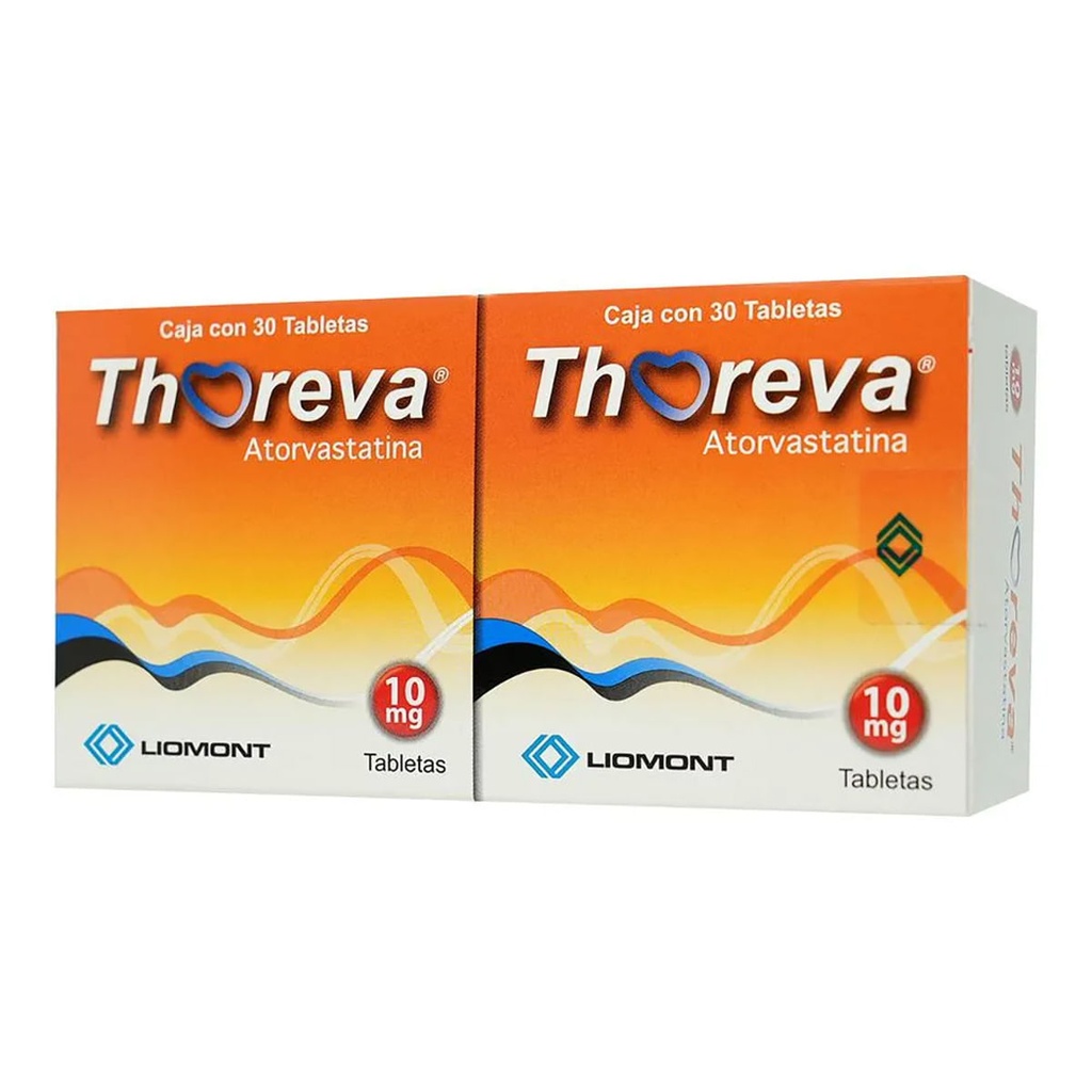 THOREVA 10MG TABLETAS C/30 DUAL