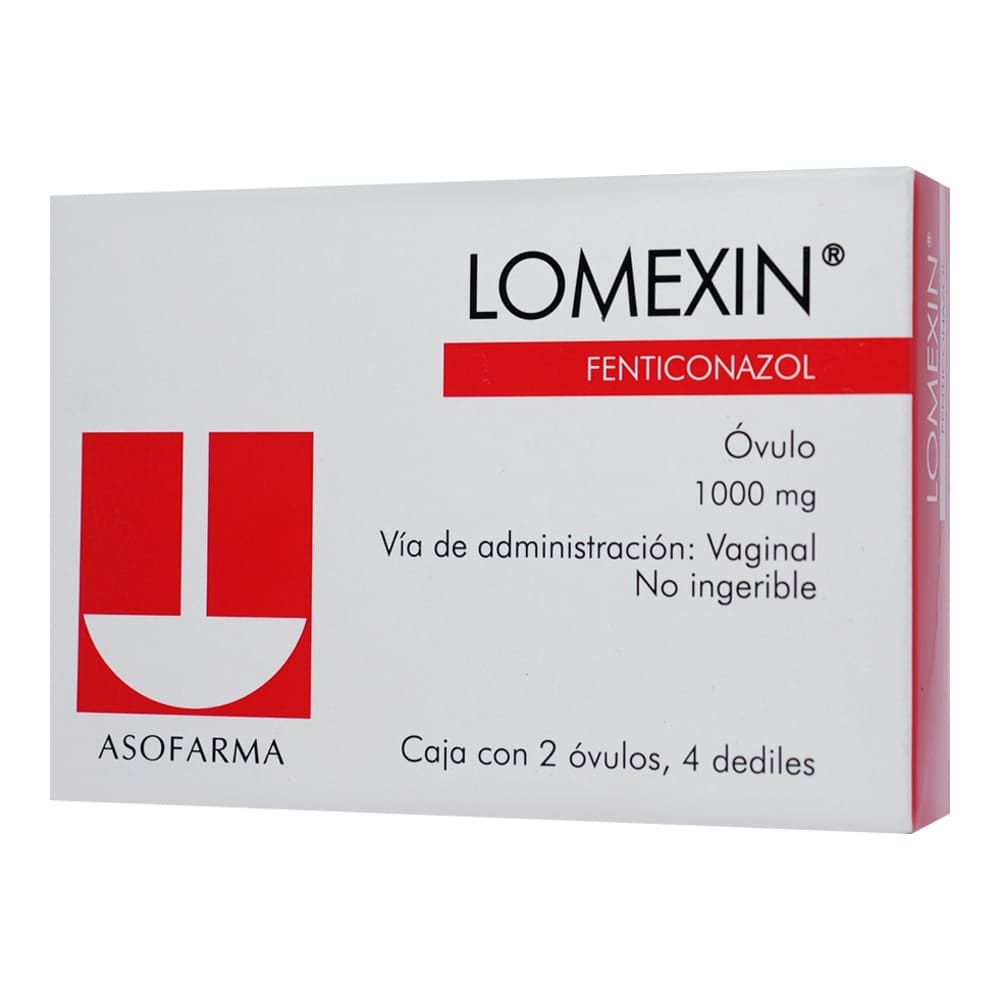 LOMEXIN 1000MG OVULOS C/2 - C/4 DEDILES