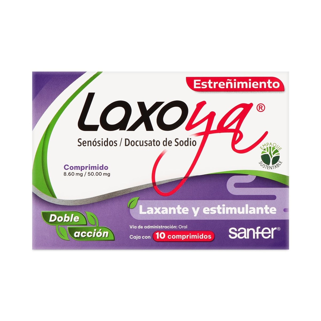 LAXOYA 8.60/50MG COMPRIMIDOS C/10