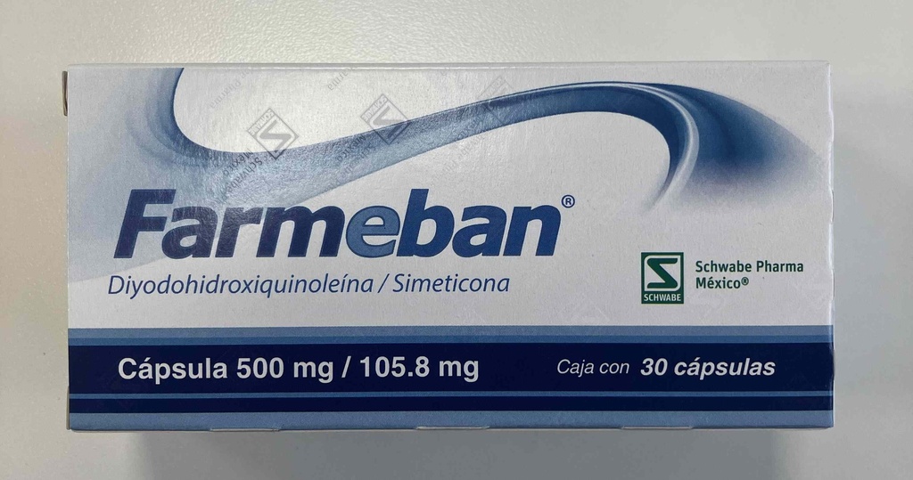 FARMEBAN 500/105.8MG CAPSULAS C/30