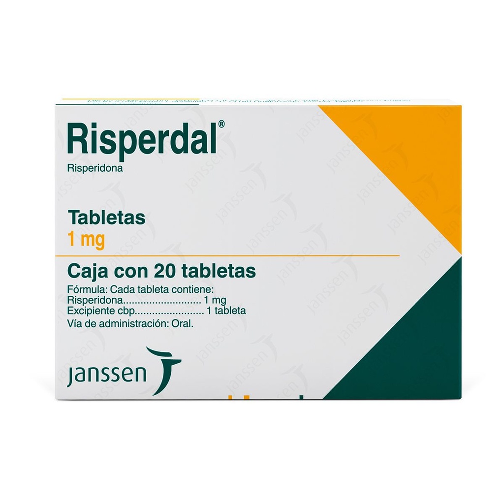 RISPERDAL 1MG TABLETAS C/20