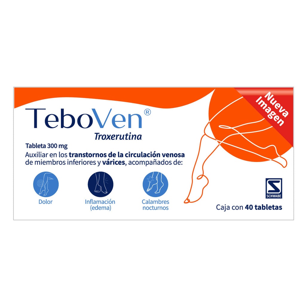 TEBOVEN 300MG GRAGEAS C/40