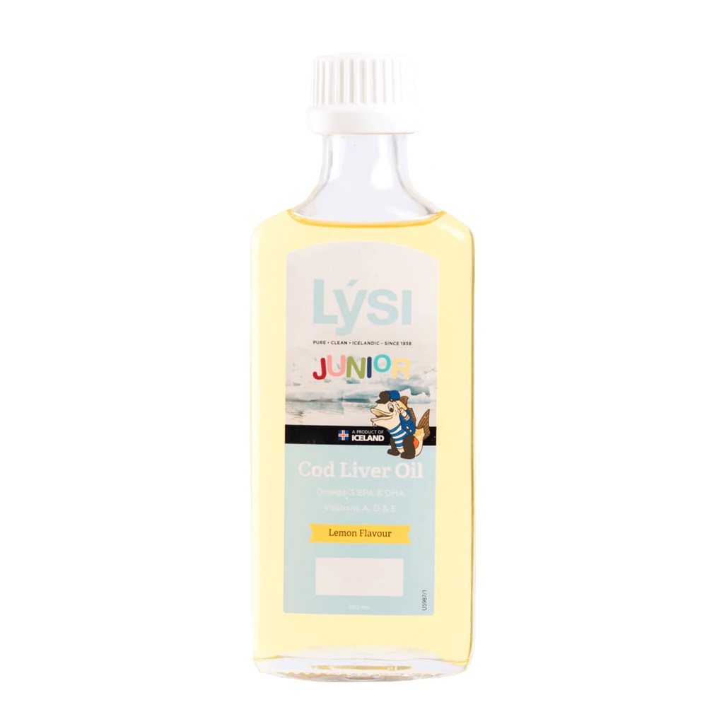 AC-HIGADO BACALAO LYSI LIMON JR 240ML