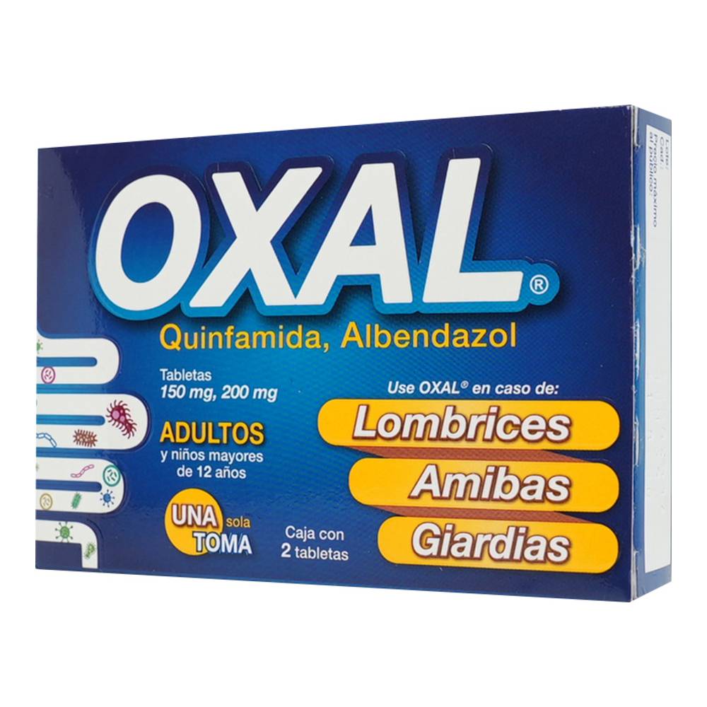 OXAL 150/200MG TABLETAS C/2
