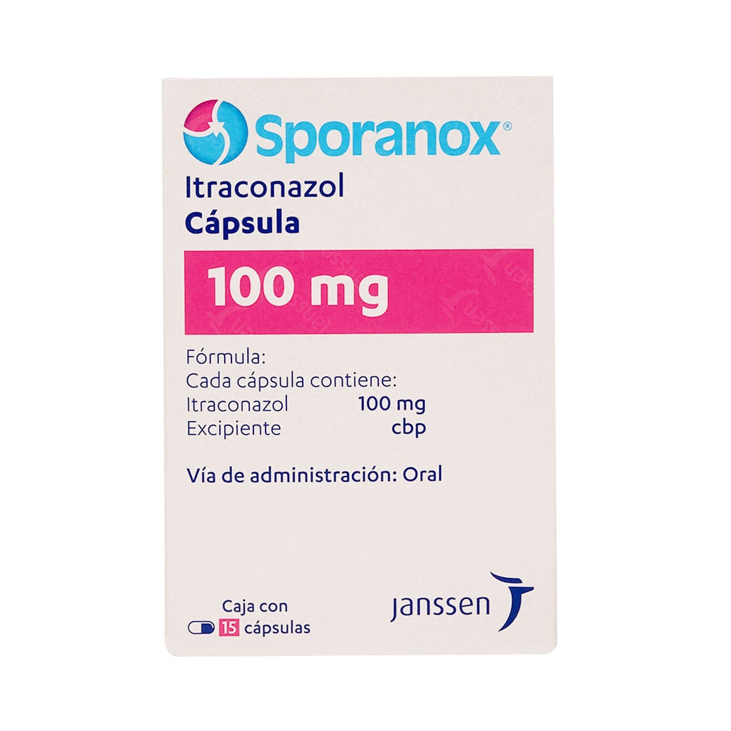 SPORANOX 100MG 15-D CAPSULAS C/15