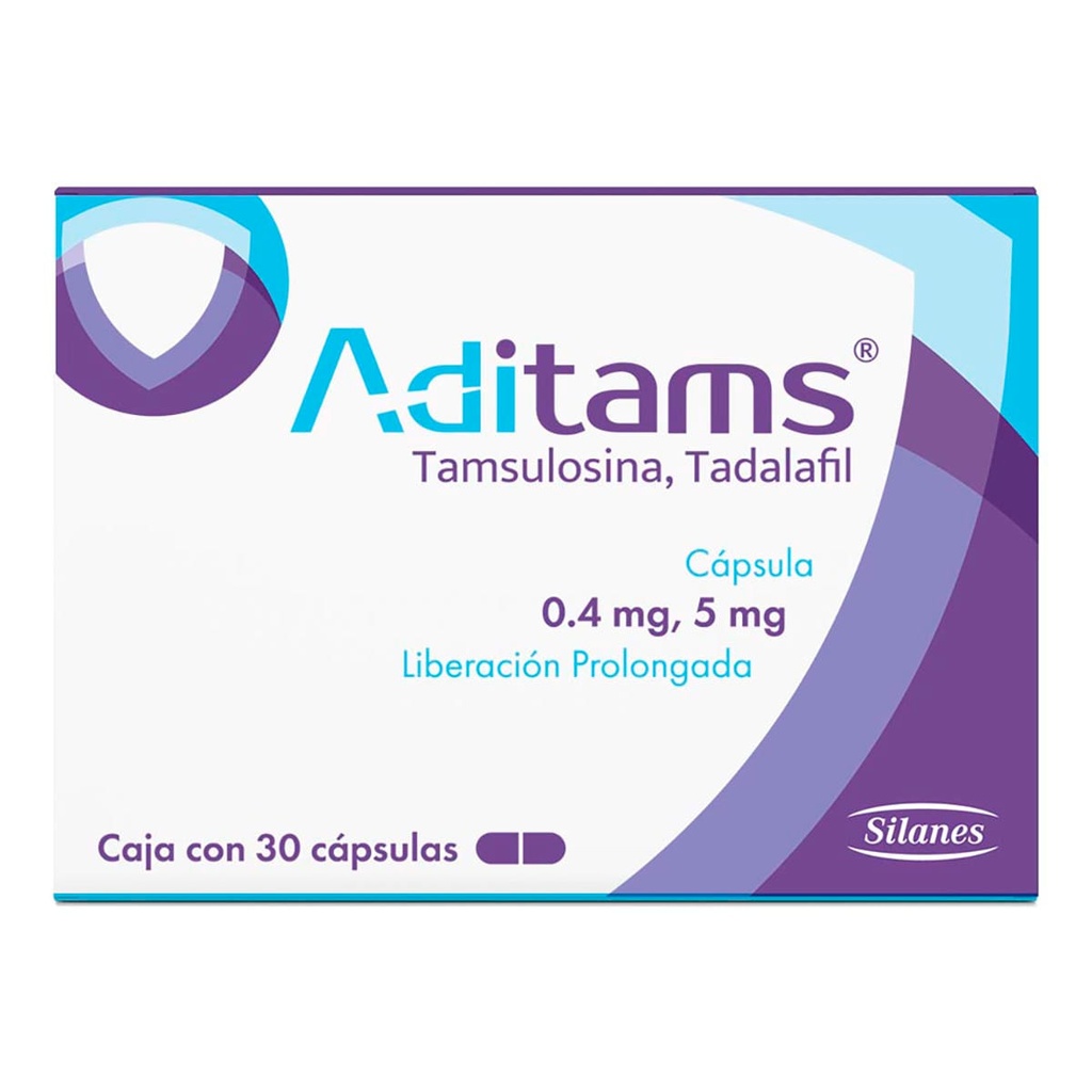 ADITAMS 0.4/5MG CAPSULAS C/30