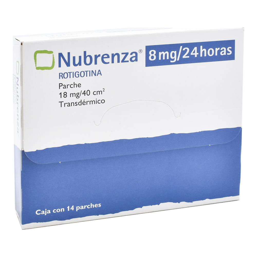 NUBRENZA 8MG/24H PARCHES C/14