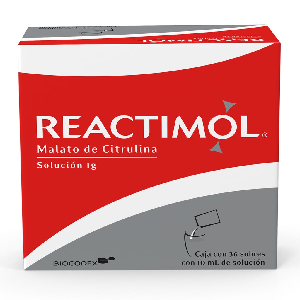 REACTIMOL 1G SOBRES 10ML C/36