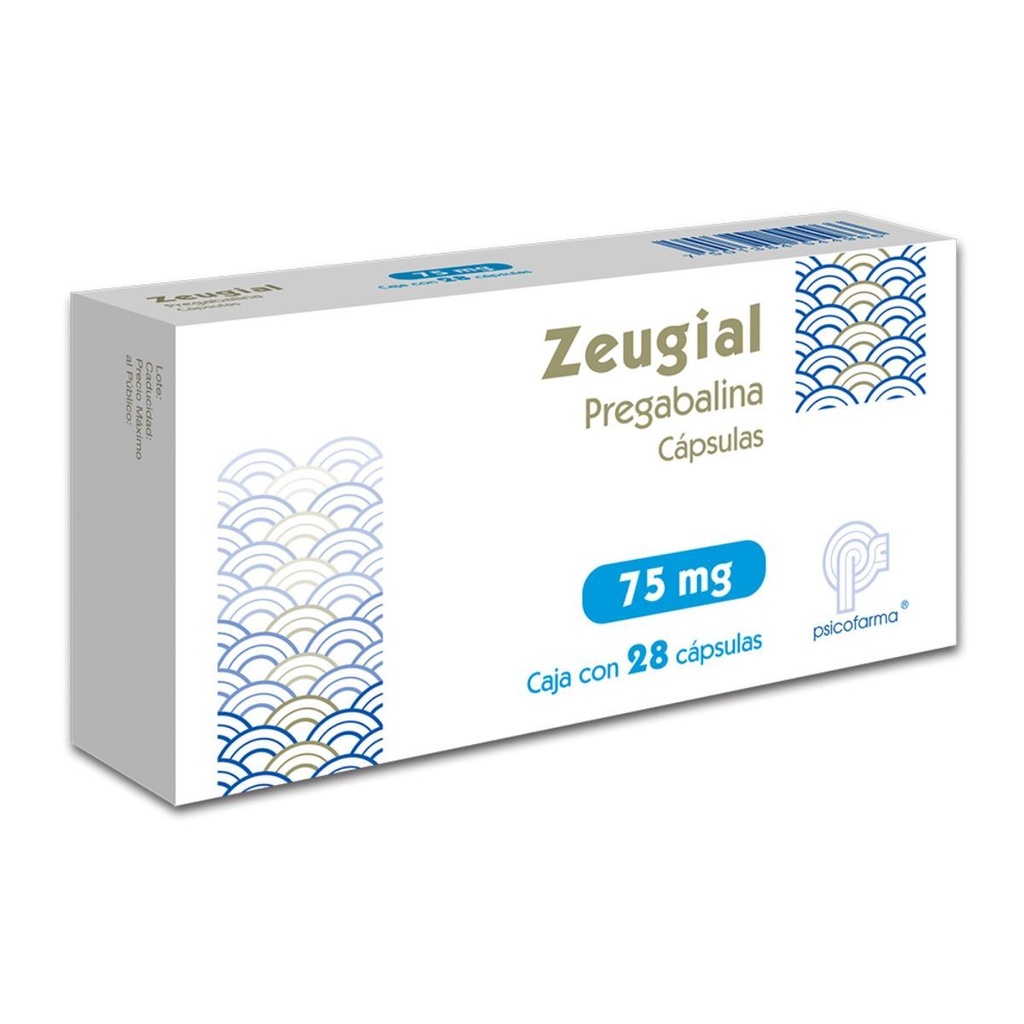 ZEUGIAL 75MG CAPSULAS C/28