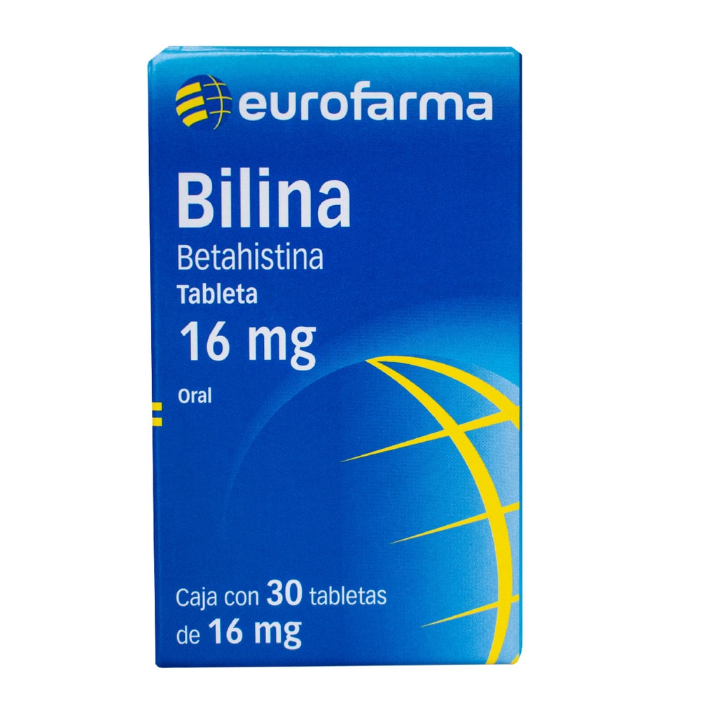 BILINA 16MG TAB C/30
