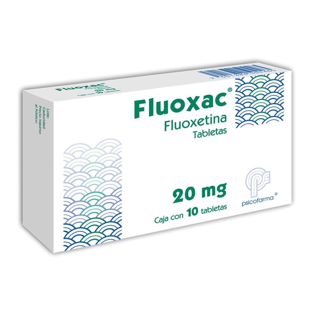 FLUOXAC 20MG TABLETAS C/10