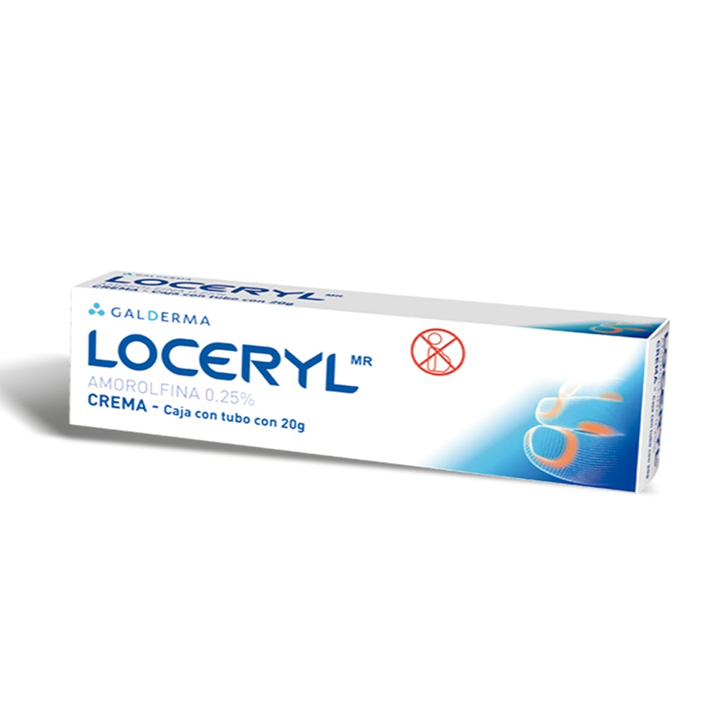 LOCERYL 0.25% CREMA 20G