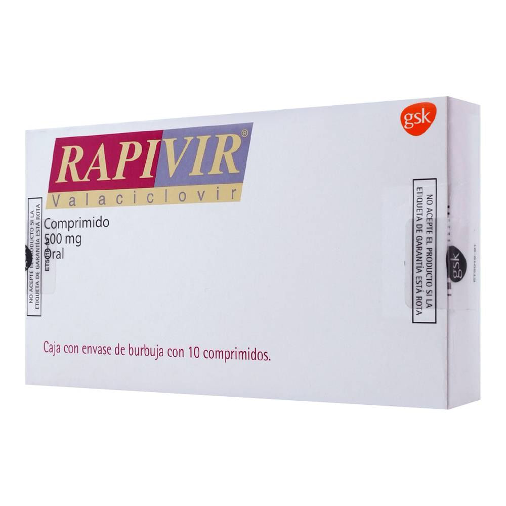 RAPIVIR 500MG TABLETAS C/10