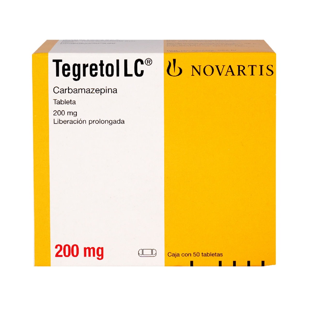 TEGRETOL-LC 200MG GRAGEAS C/50