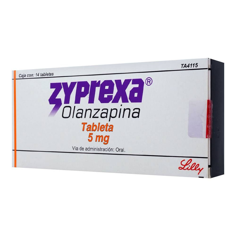 ZYPREXA 5MG TABLETAS C/14