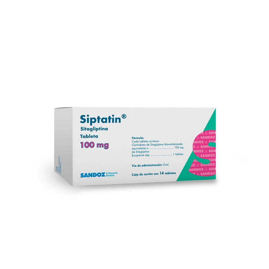 SIPTATIN 100MG TABLETAS C/14
