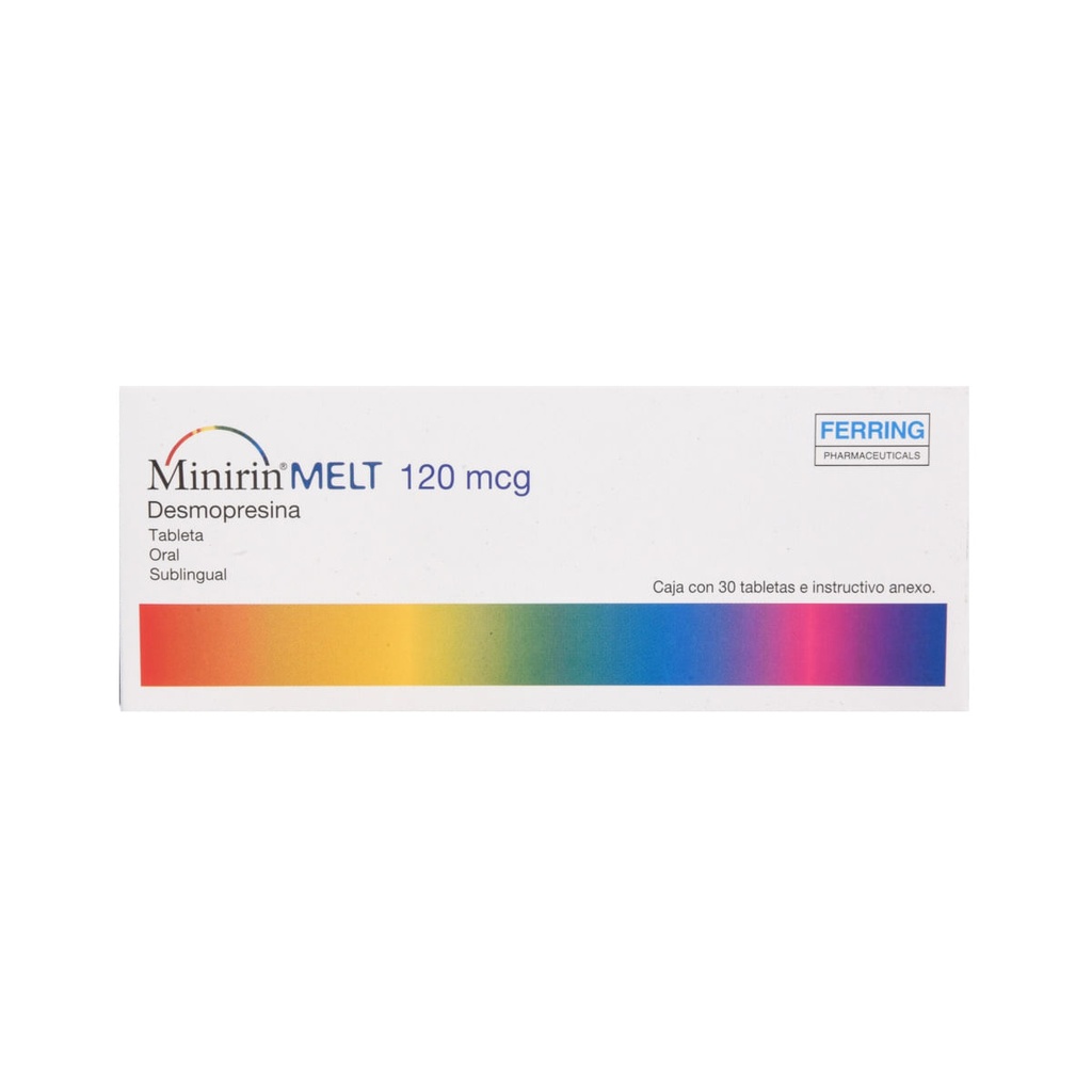 MINIRIN MELT 120MCG TABLETAS C/30
