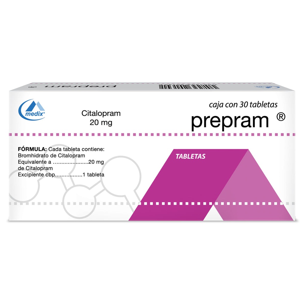 PREPRAM 20MG TABLETAS C/30