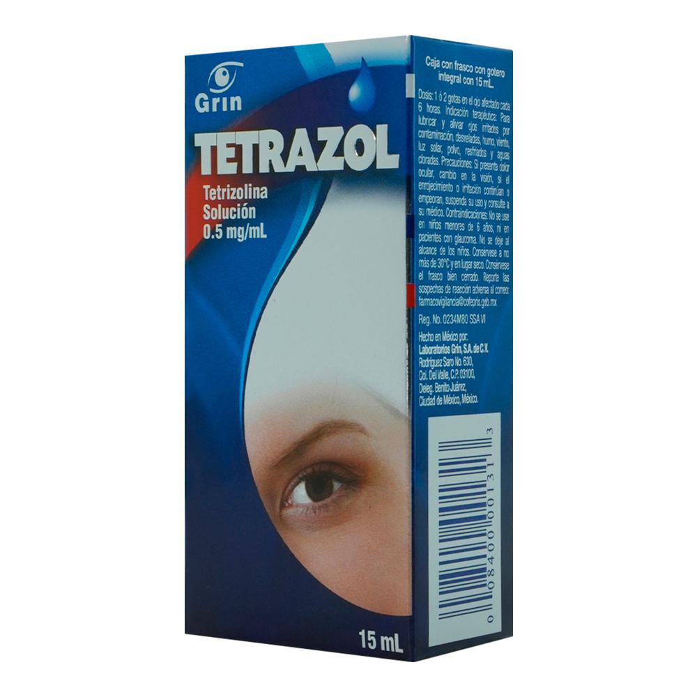 TETRAZOL SOLUCION OFTALMICAS 15ML