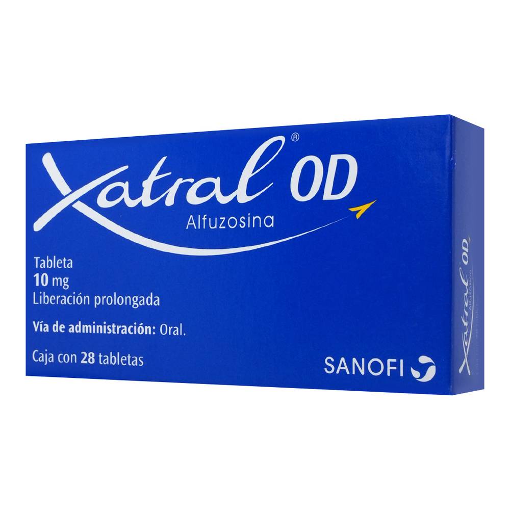 XATRAL OD 10MG TABLETAS LP C/28