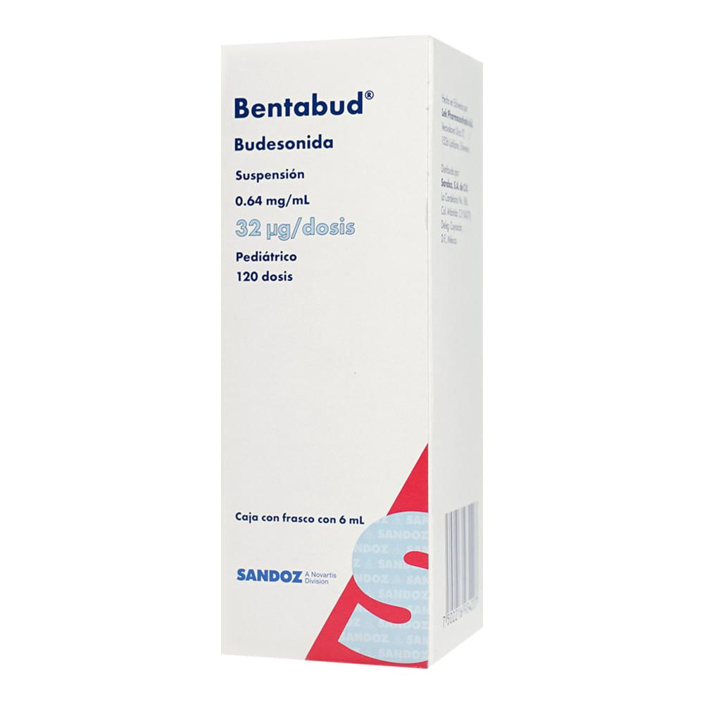 BENTABUD PEDIATRICO 0.64MG/ML SUSPENSION 6ML 120 DOSIS