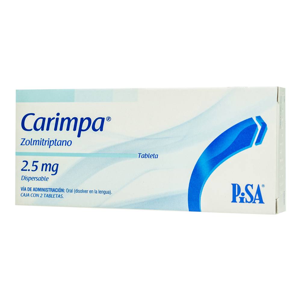 CARIMPA 2.5MG TAB DISP C/2