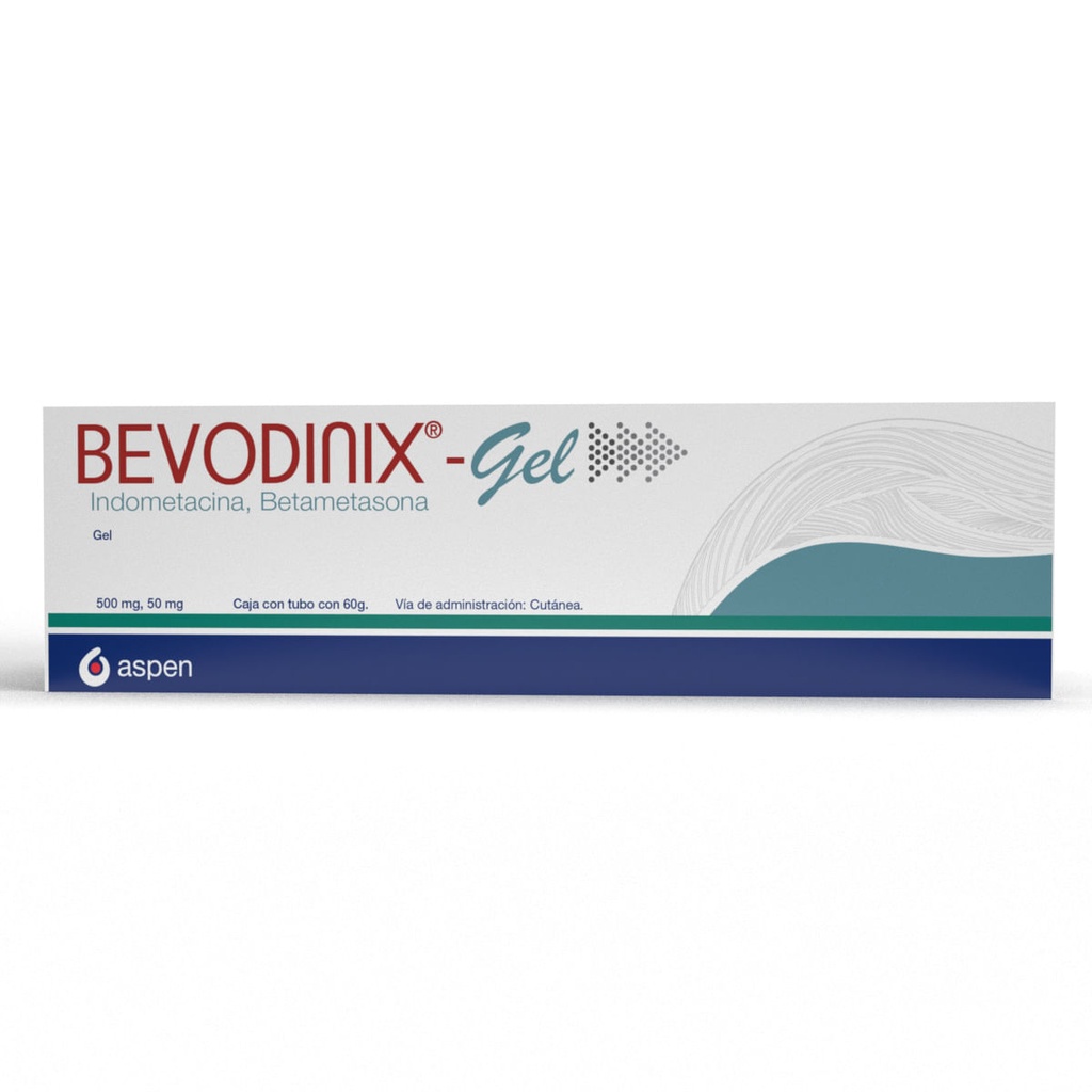 BEVODINIX-GEL 500MG/50MG TUBO 60G