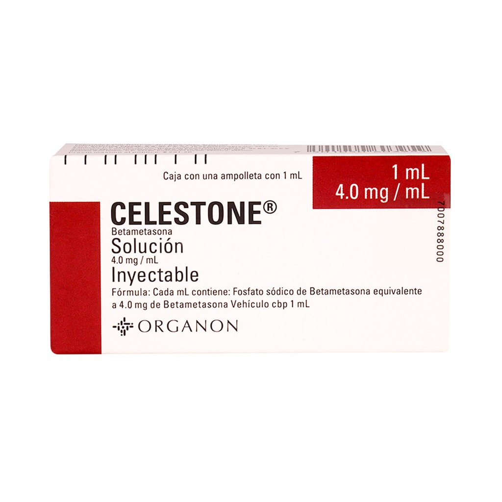 CELESTONE 4MG/1ML INYECTABLE C/1