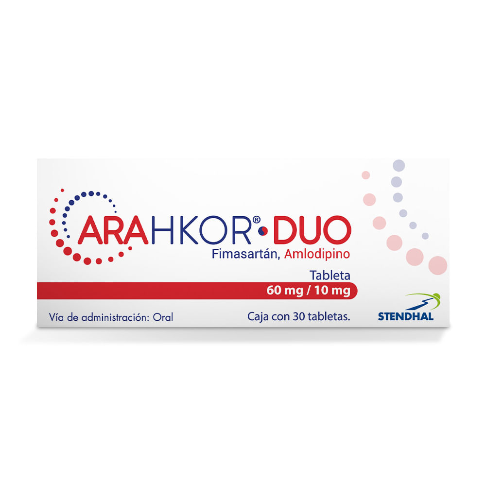 ARAHKOR DUO 60/10MG TABLETAS C/30