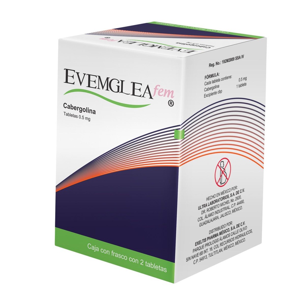 EVEMGLEAFEM 0.5MG TABLETAS C/2
