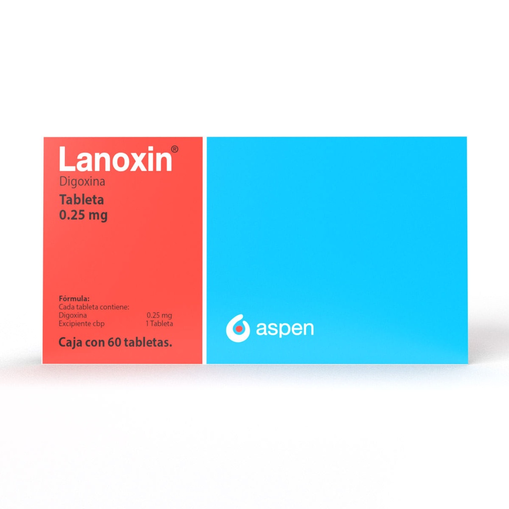LANOXIN 0.25MG TABLETAS C/60