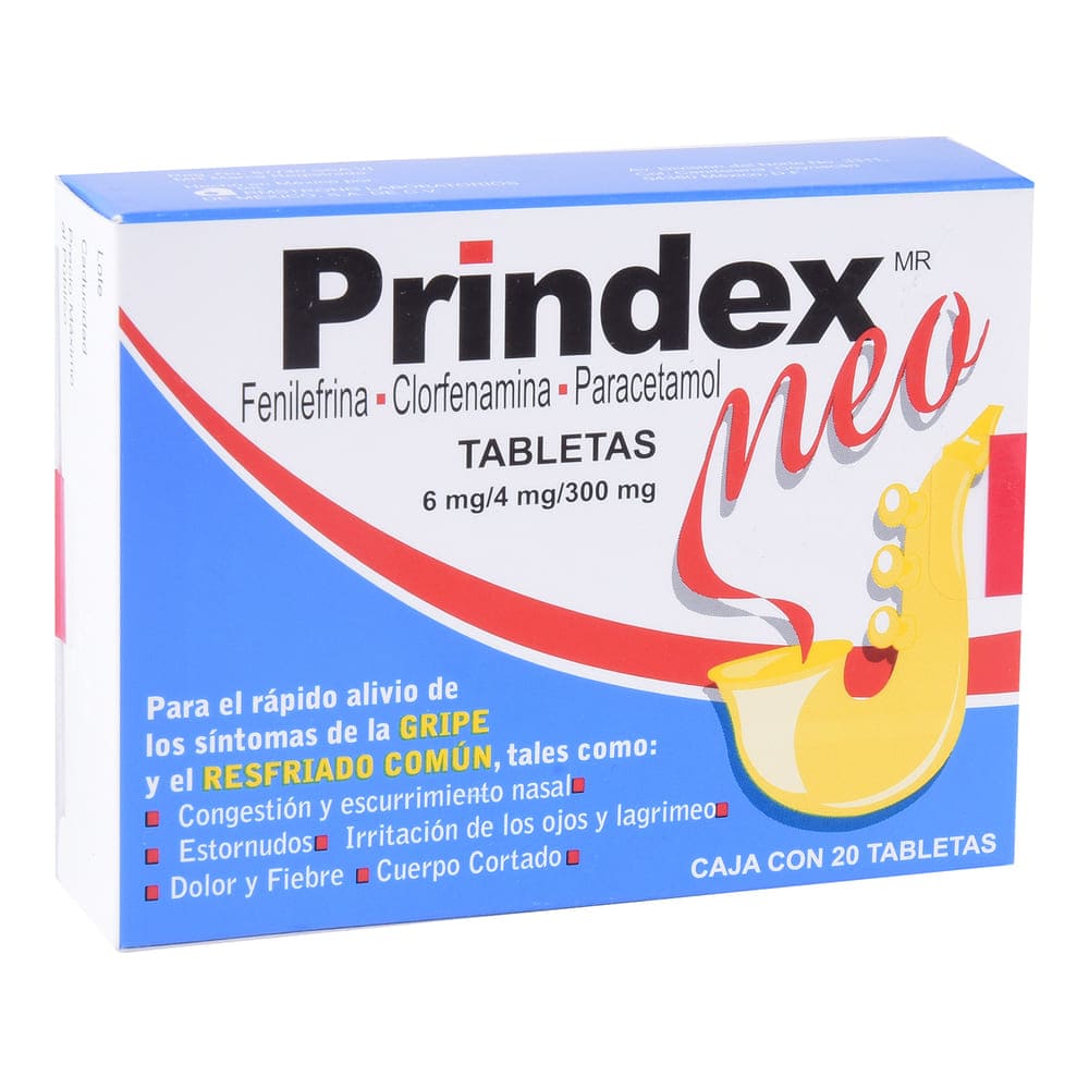 PRINDEX NEO TABLETAS C/20
