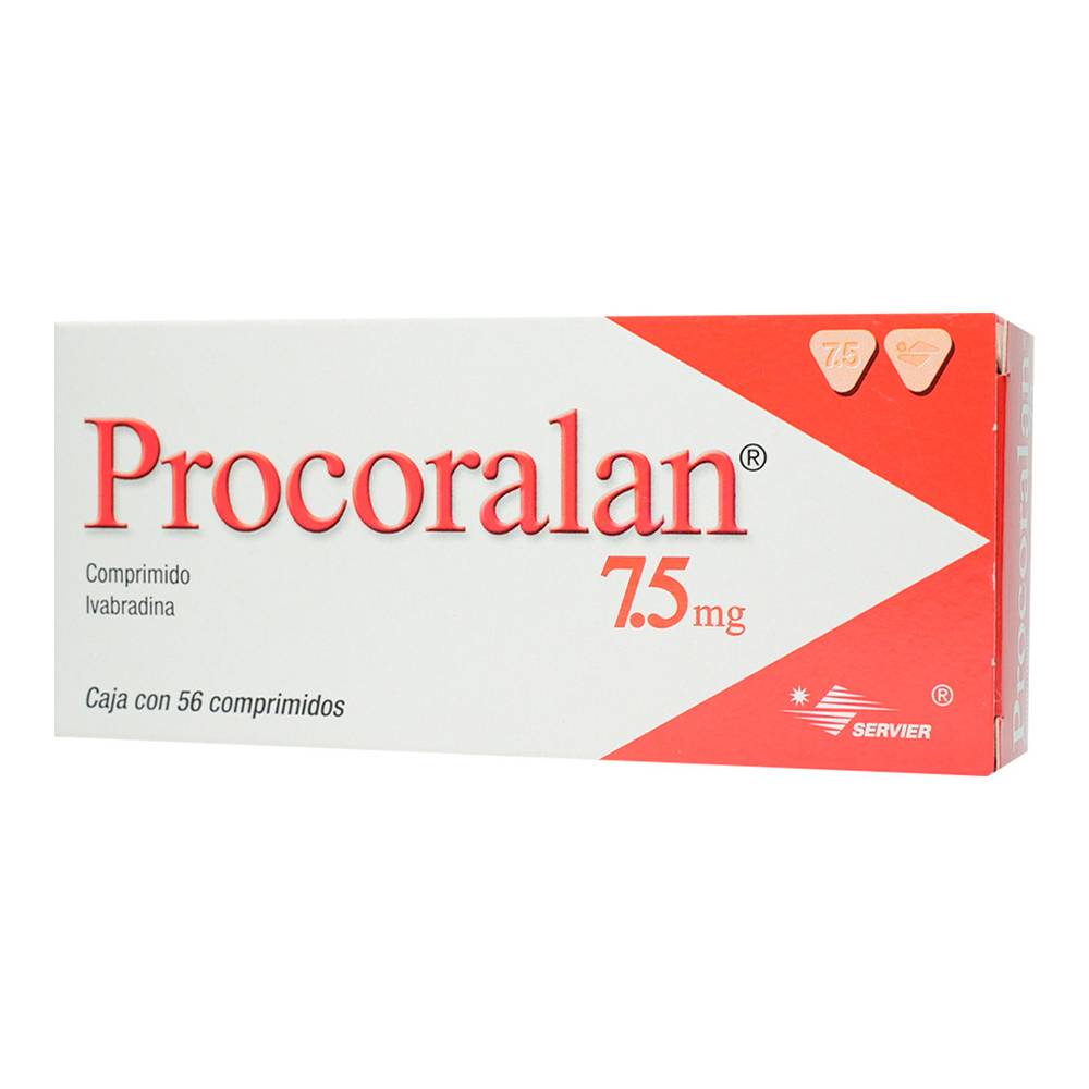PROCORALAN 7.5MG COMPRIMIDOS C/56