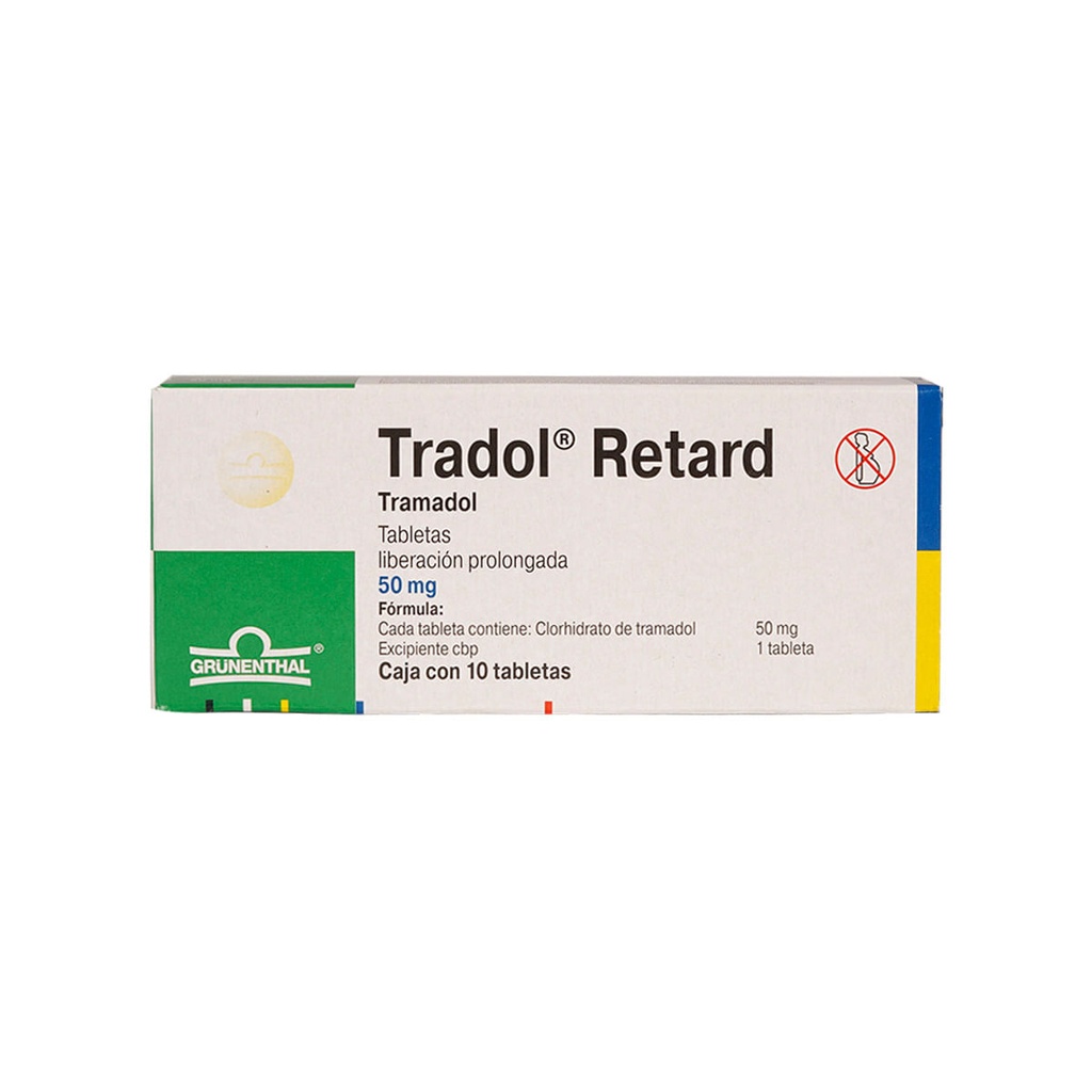 TRADOL RETARD 50MG TABLETAS C/10