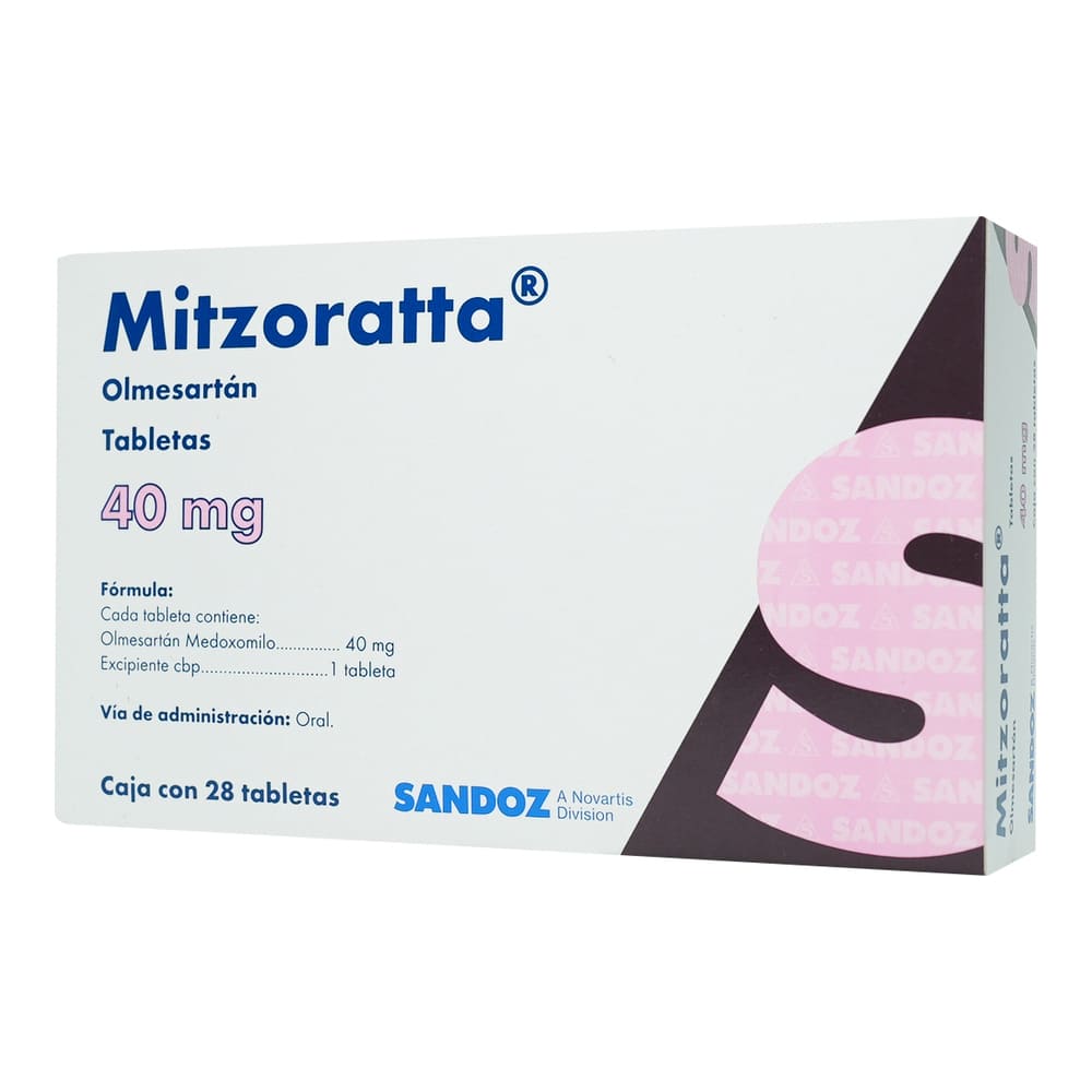 MITZORATTA 40MG TABLETAS C/28