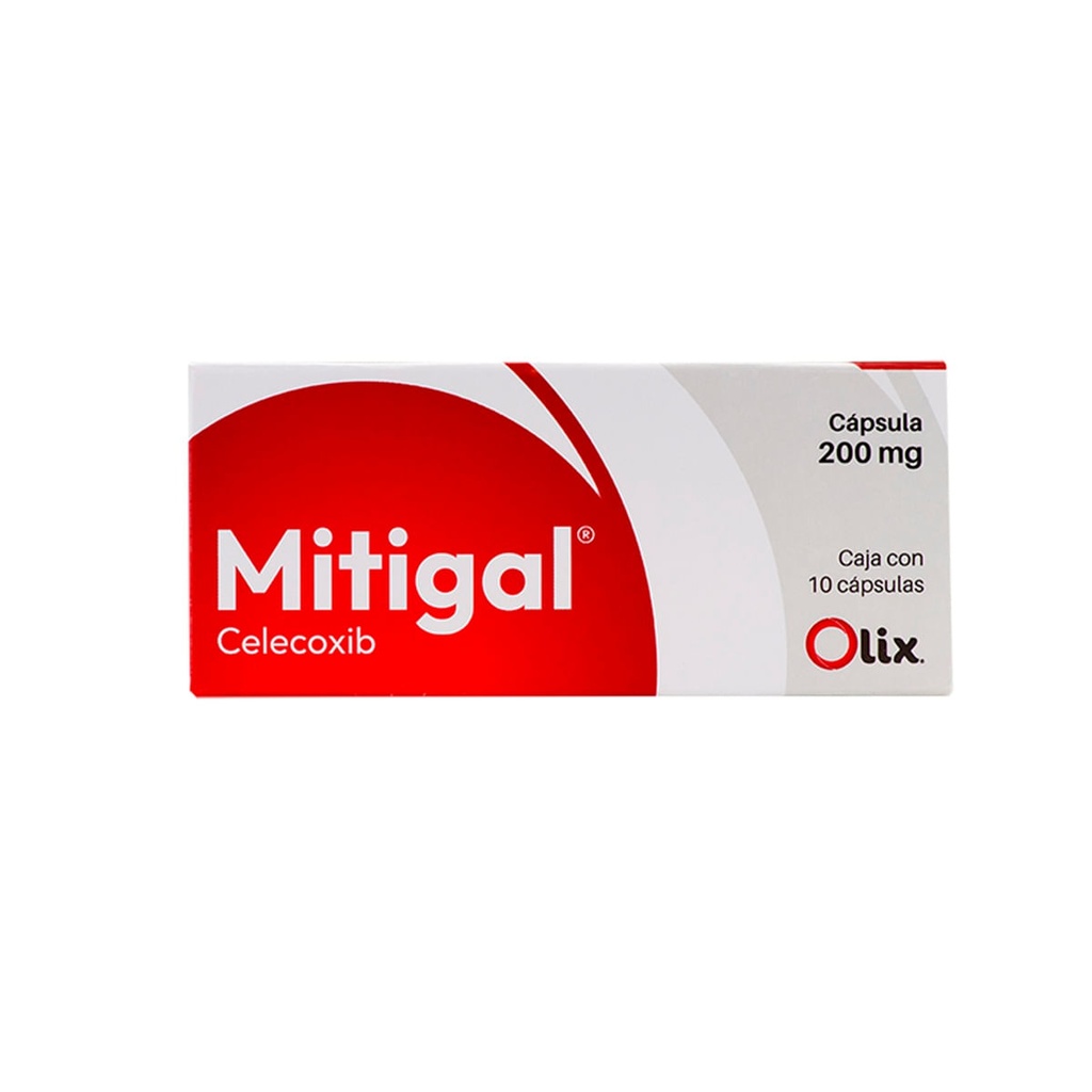 MITIGAL 200MG CAPSULAS C/10