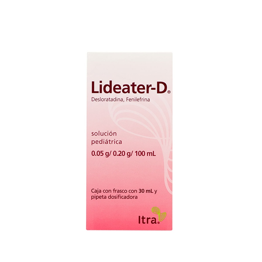LIDEATER-D PED .05/.20G/100ML SOLUCION 30ML