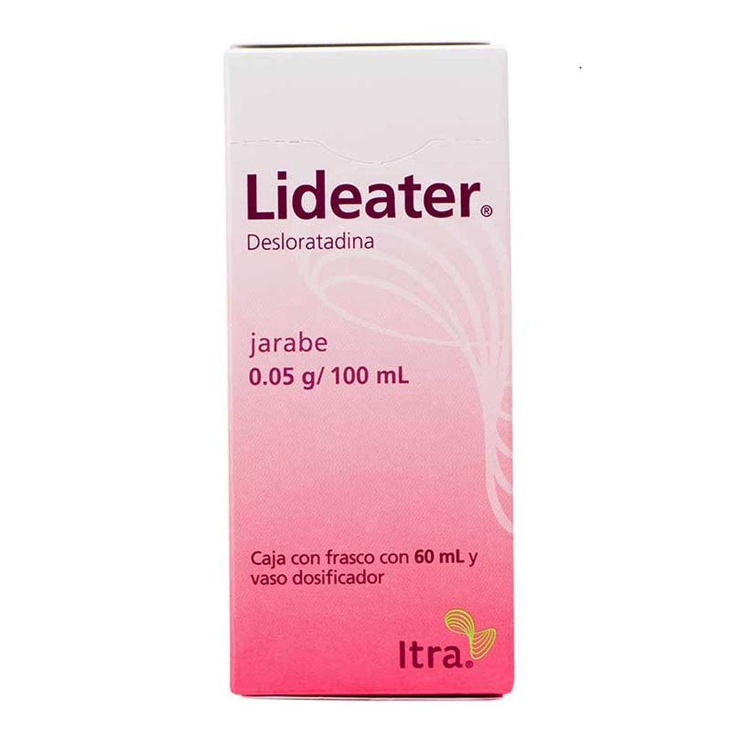 LIDEATER .05G/100ML JARABE 60ML