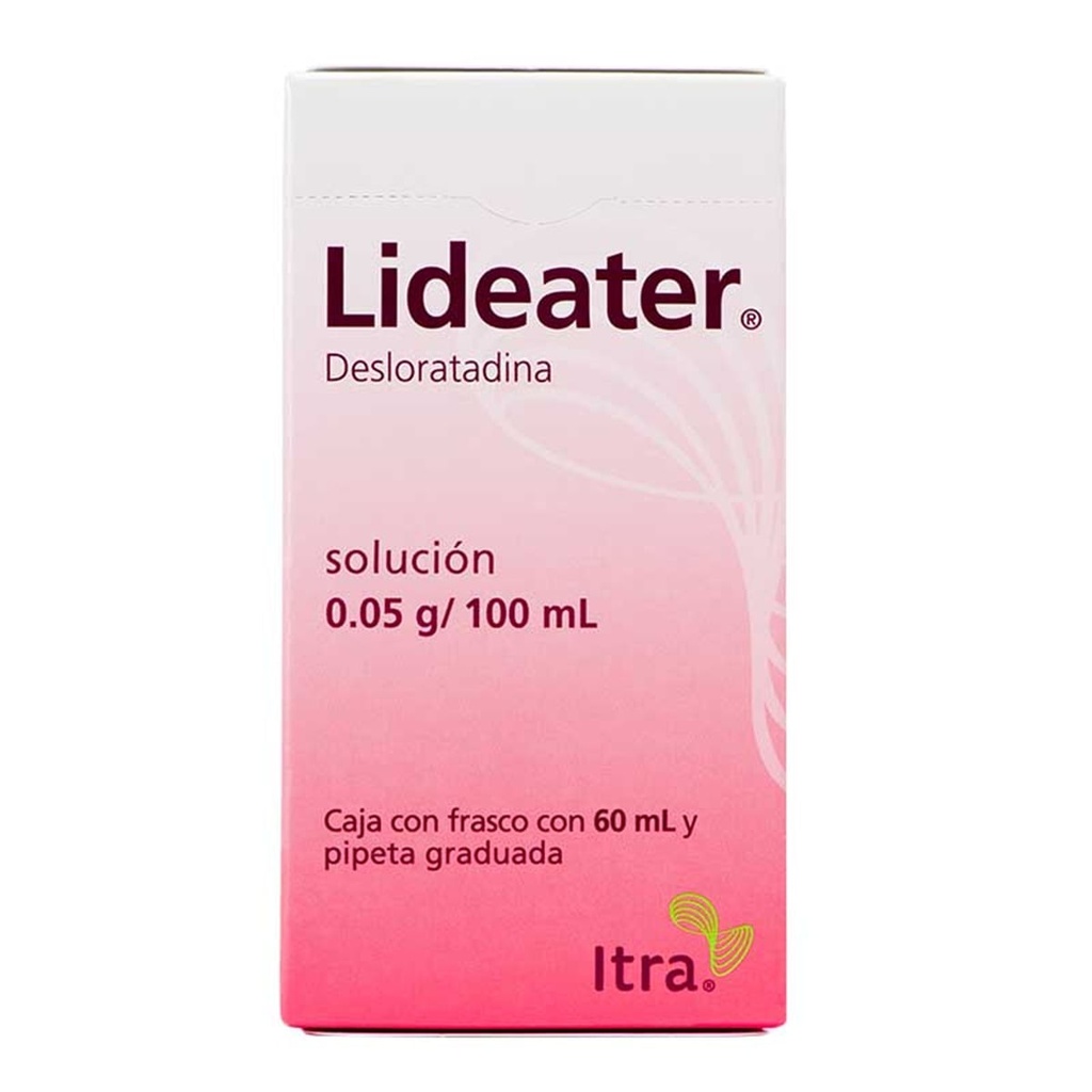LIDEATER .05G/100ML SOLUCION 60ML