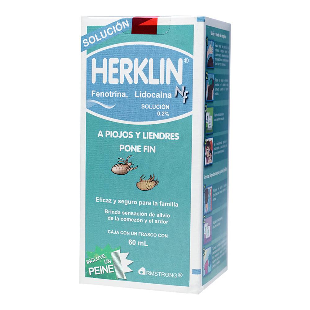 HERKLIN SOLUCION 60ML